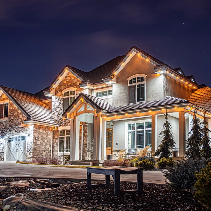 Outdoor Permanent Lights for home