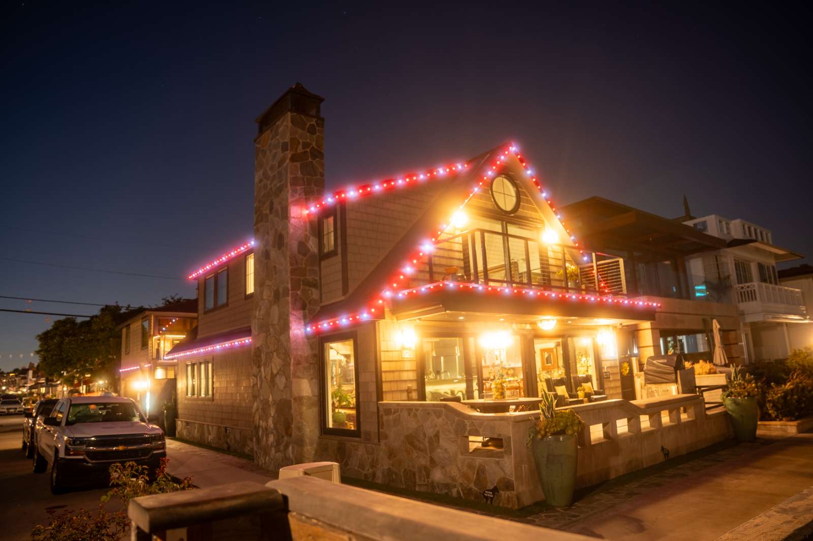 Home exterior lights