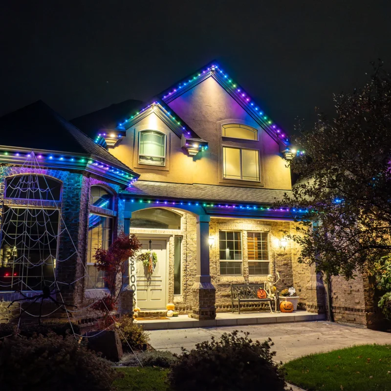 Residential facade lighting