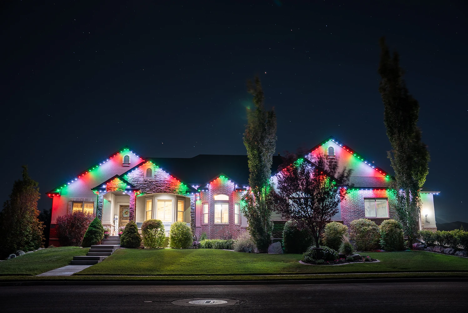 ClickLights installed on a home