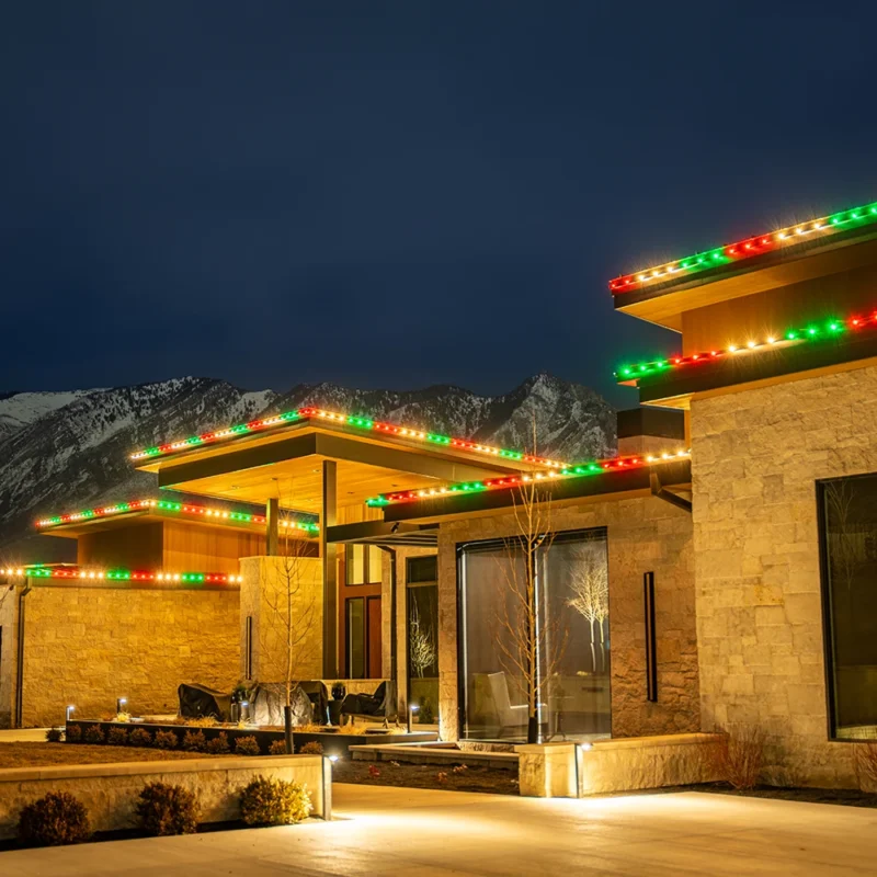RGBW lighting on home